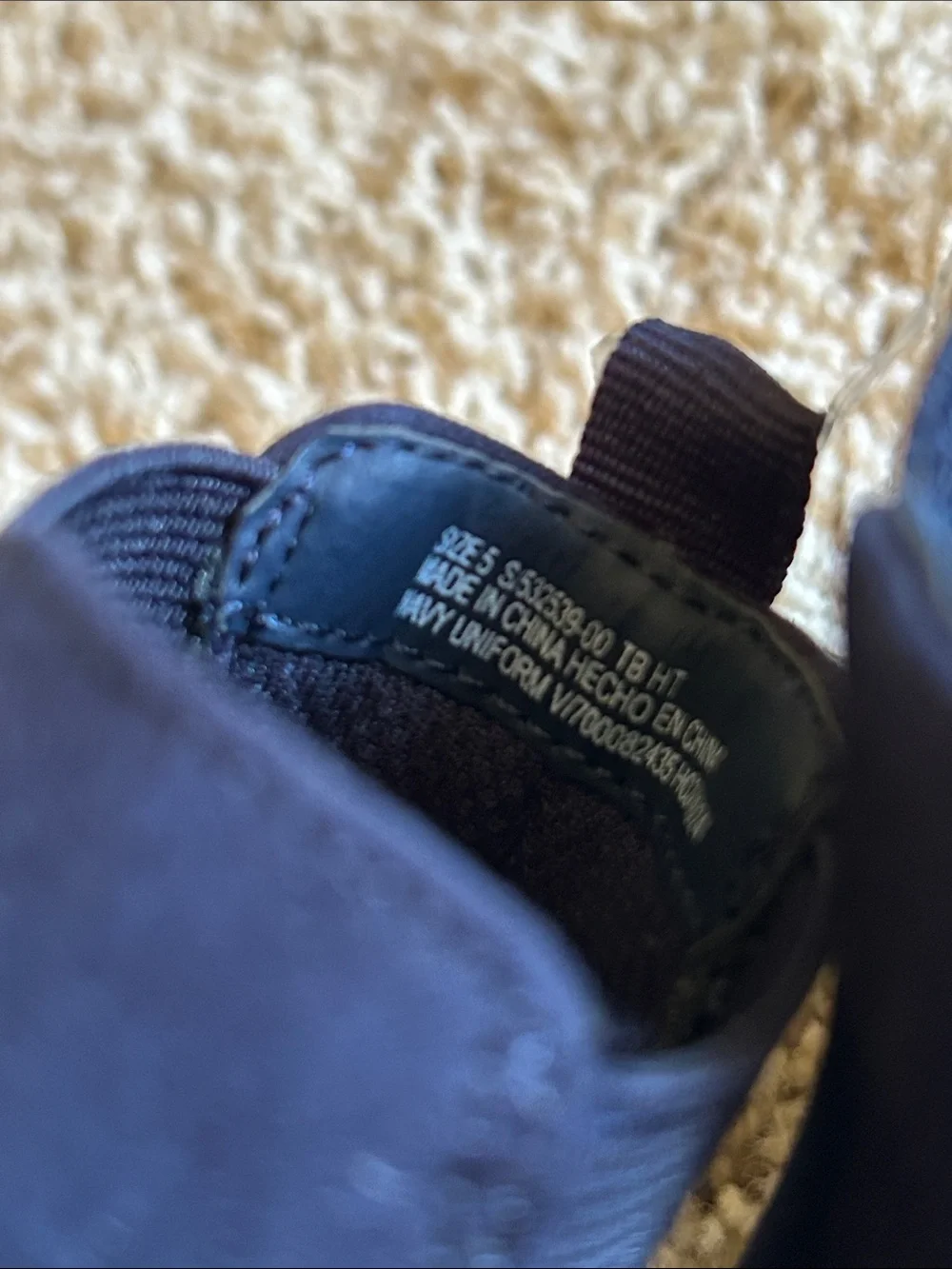 Gap Kids Chelsea Navy Suede Slip On Boots size 5